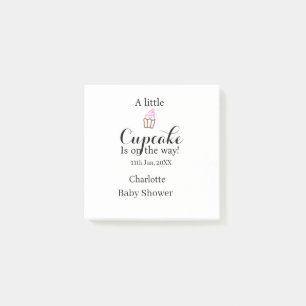 Post-it® Un petit gâteau arrive nom de la baby shower da