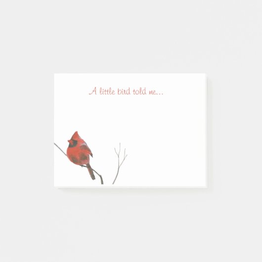 Post-it® Un Petit Oiseau M'A Dit (Devant)