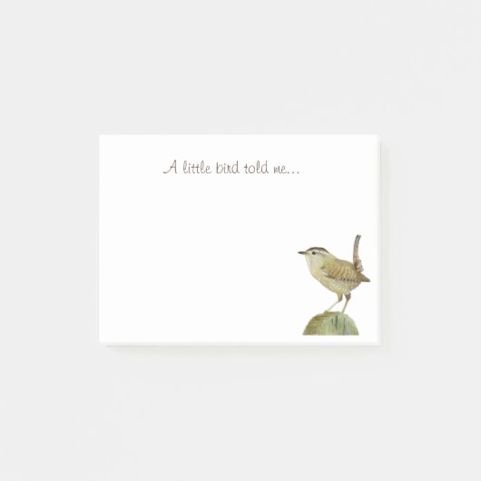 Post-it® Un Petit Oiseau M'A Dit (Devant)