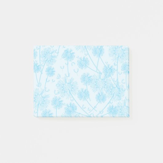 Post-it® Un pissenlit bleu (Devant)