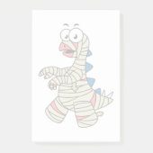 Post-it® Un Stegosaurus Caricature Habillé Comme Une Maman. (Devant)