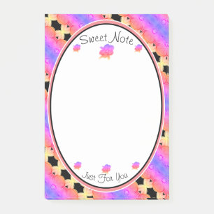 Post-it® Un super doux Fleurs