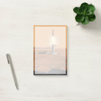 Un Véhicule Ascent Quittant Mars. 2
