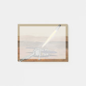 Post-it® Un Véhicule Mars Ascent A Été Lancé Depuis Mars. (Devant)