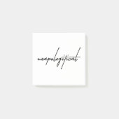 Post-it® Unapologetical - Faites preuve d'audace (Devant)