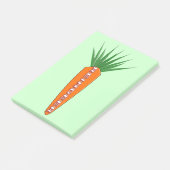 Post-it® Une carotte pour Noël Reindeer Post it note Pad (Incliné)