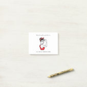 Post-it® Une Citation Amusante Derrière Chaque Femme Réussi (Sur un bureau)