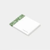 Post-it® Une damassé florale antique (Incliné)