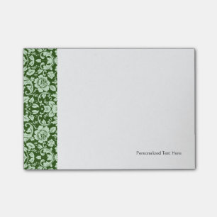 Post-it® Une damassé florale antique
