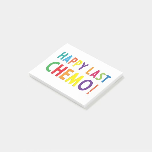 Post-it® Une dernière chimio heureuse (Incliné)