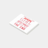 Post-it® Une Fille Qui Aimait Être Pharmaciste À L'Hôpital (Incliné)