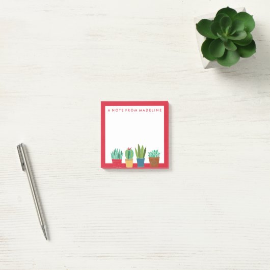 Post-it® Une foule de Cactus (Bureau)