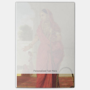 Post-it® Une Indienne dansant avec un hookah, 1772 (huile s