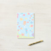 Post-it® Une jolie vue sous-marine (Sur un bureau)