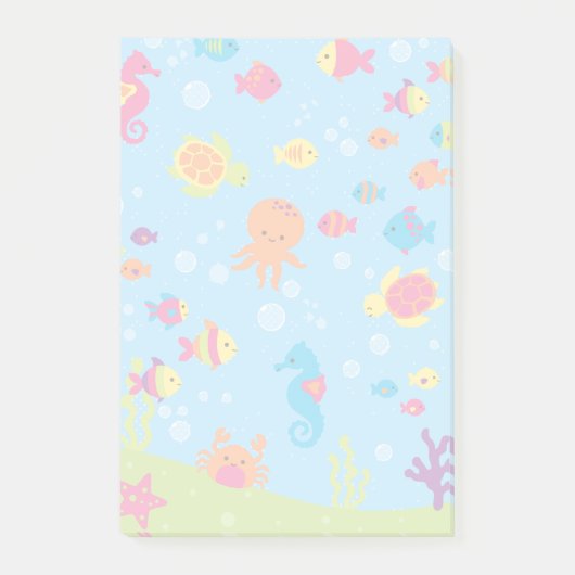 Post-it® Une jolie vue sous-marine (Devant)