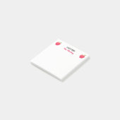 Post-it® Une note d'aquarelle personnalisée par professeur (Incliné)