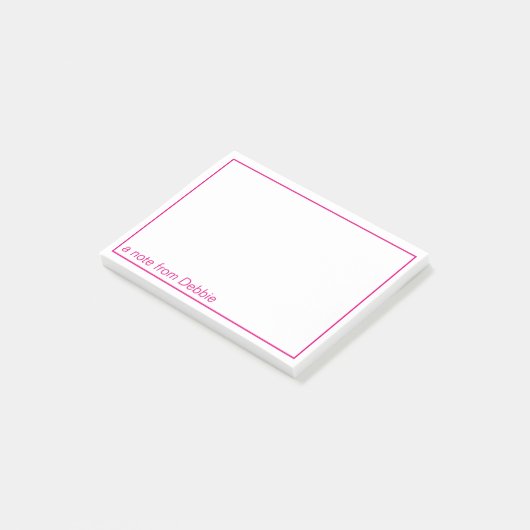 Post-it® une note de (Incliné)