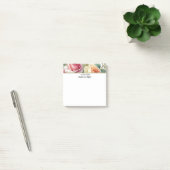 Post-it® Une note de bloc-notes personnalisé de roses de bu (Bureau)