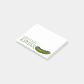 Post-it® Une Note De La Brochure Personnalisée Green Kosher (Incliné)