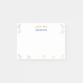Post-it® Une note de l'enseignant Gift (Devant)
