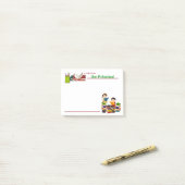 Post-it® Une note des principales notes de post-it (Sur un bureau)