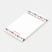 Post-it® Une note du mignon personnalisé par infirmière (Incliné)