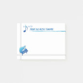 Post-it® Une note du professeur de musique (notes (Devant)