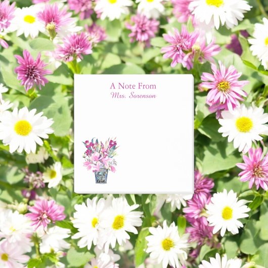 Post-it® Une Note Mignonne À Partir De Notes Sticky Personn