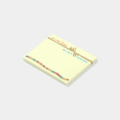 Post-it® Une note ouvrée du psychologue d'école (Incliné)