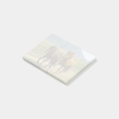Post-it® Une paire de poneys islandais bruns (Incliné)