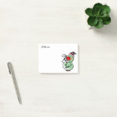 Post-it® une petite note (bonhomme de neige de vacances (Bureau)