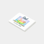 Post-it® Une photo de premier anniversaire moderne ajouter (Incliné)