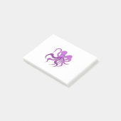 Post-it® Une pieuvre moelleuse balançant des tentacules (Incliné)