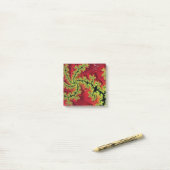 Post-it® Une Rivière Traverse À Travers Il Post (Sur un bureau)