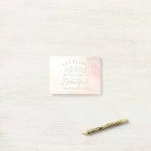 Post-it® Une Route Difficile Qui Mène À De Belles Destinati (Sur un bureau)