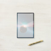 Post-it® Une Tempête De Comètes Dans Le Système Eta Corvi. (Sur un bureau)