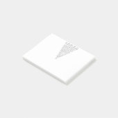 Post-it® Une tranche de présentation Pi (Incliné)