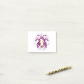 Post-it® Unicorn mandala (Sur un bureau)