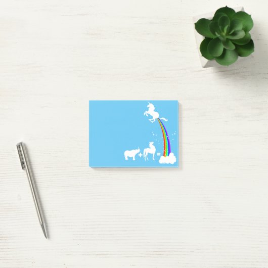 Post-it® Unicorn origin (Bureau)