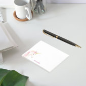 Post-it® Unicorn rose blanc nom fille