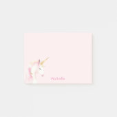 Post-it® Unicorn rose nom fille (Devant)