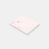 Post-it® Unicorn rose nom fille (Incliné)