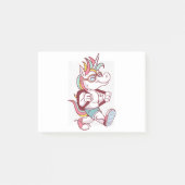Post-it® Unicorn Va À L'École (Devant)