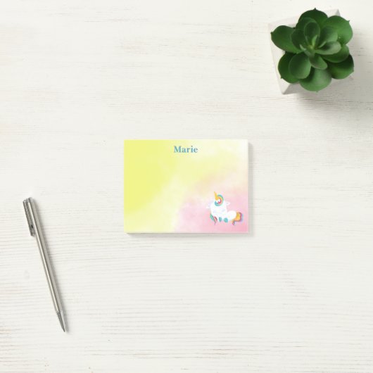 Post-it® Unicorne Beauté Sleeping (Bureau)