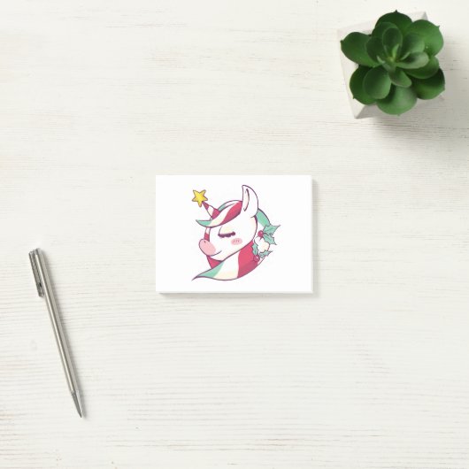Post-it® Unicorne de Noël (Bureau)