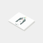 Post-it® Unicorne en Pose de Yoga (Incliné)