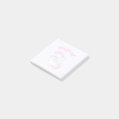 Post-it® Unicorne magique avec Rainbow Shooting Star (Incliné)