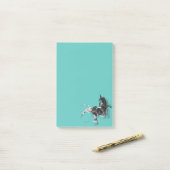 Post-it® Unicorne numérique (Sur un bureau)