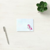 Post-it® Unicorne rose mignonne avec ailes (Bureau)