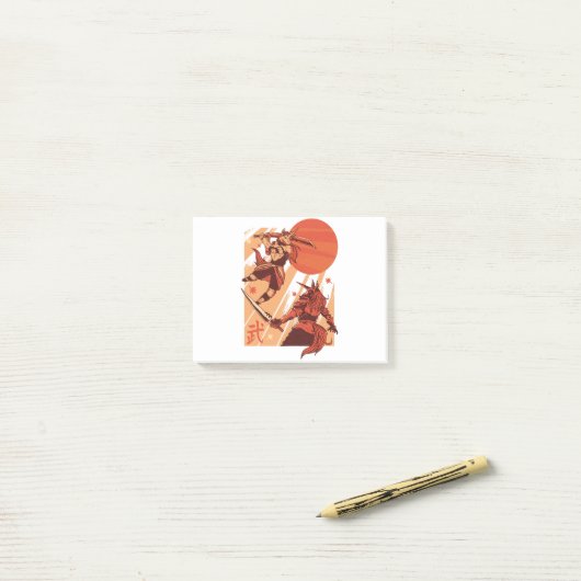 Post-it® Unicorns Warriors (Sur un bureau)